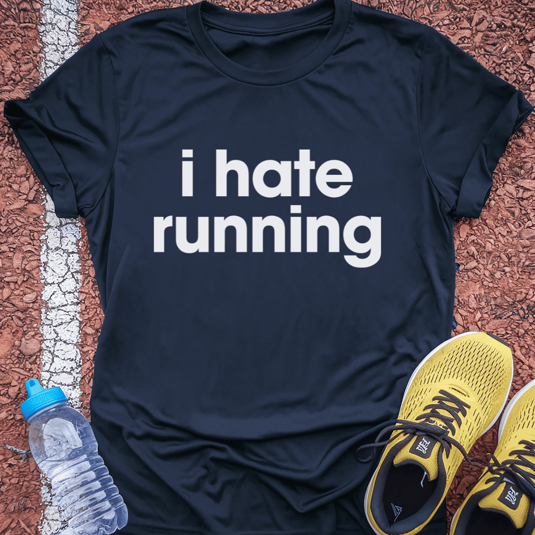 Hate Running T-Shirt Gift Ideas For Runners