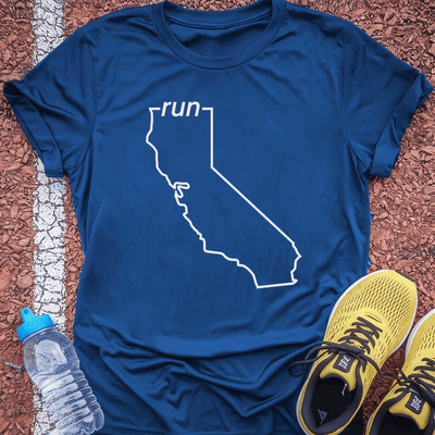 Run California T-Shirt Gift Ideas For Runners