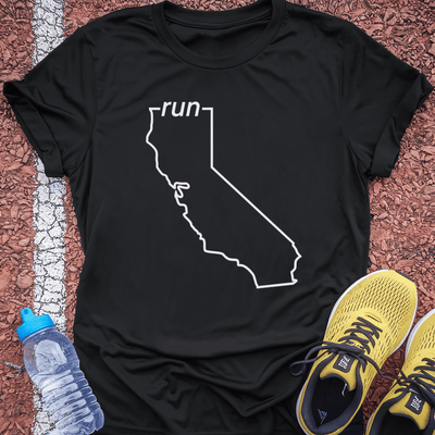 Run California T-Shirt Gift Ideas For Runners