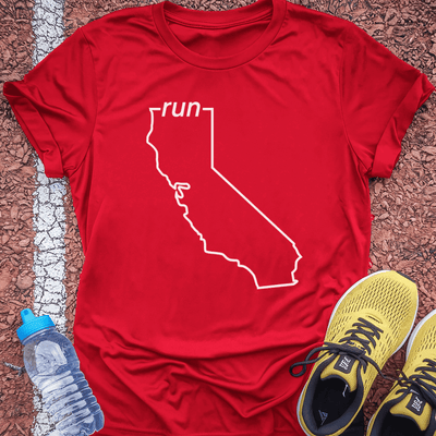 Run California T-Shirt Gift Ideas For Runners