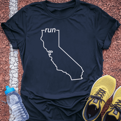 Run California T-Shirt Gift Ideas For Runners