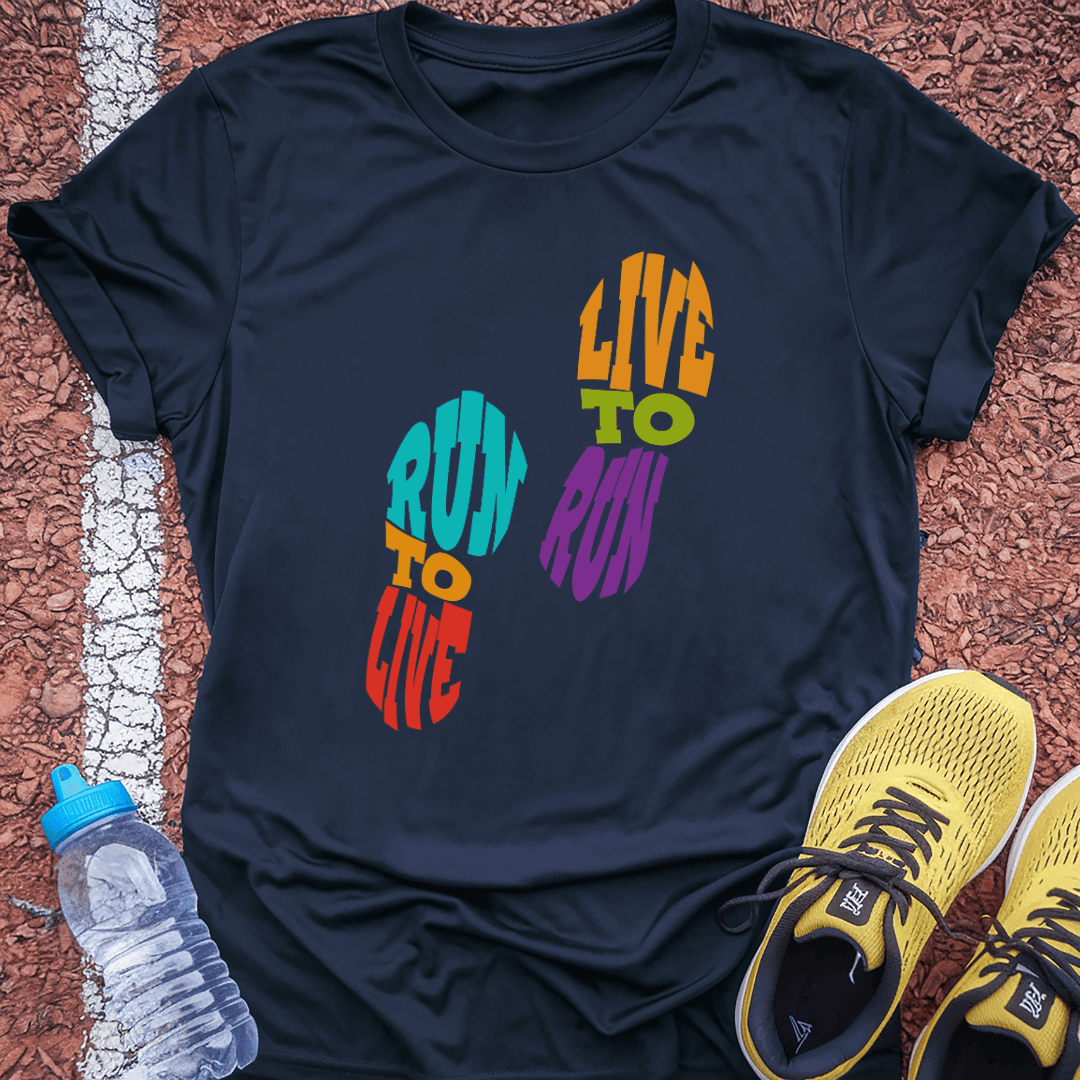 Live to Run T-Shirt Gift Ideas For Runners
