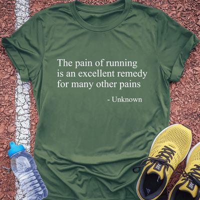 Pain of Running T-Shirt Gift Ideas For Runners