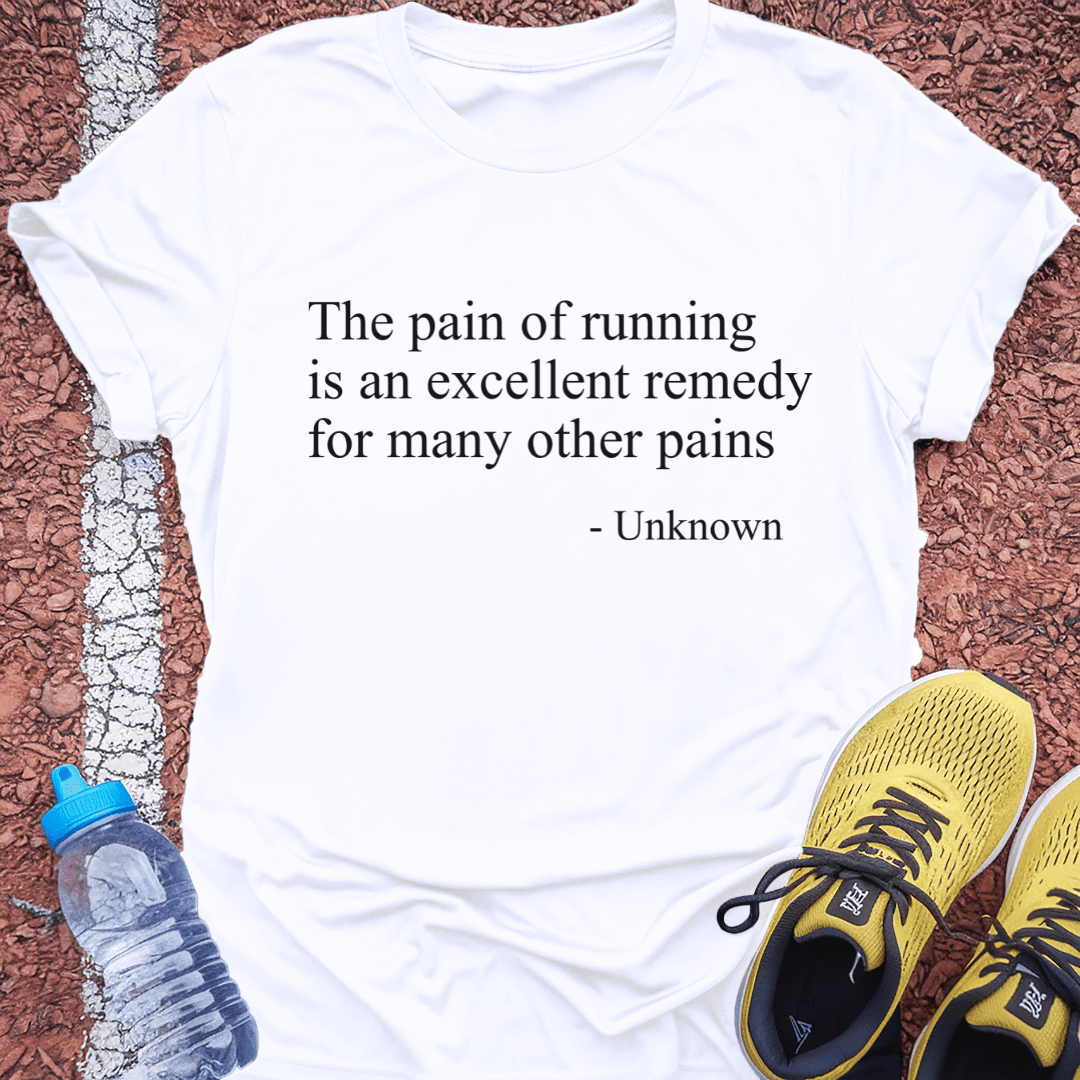 Pain of Running T-Shirt Gift Ideas For Runners
