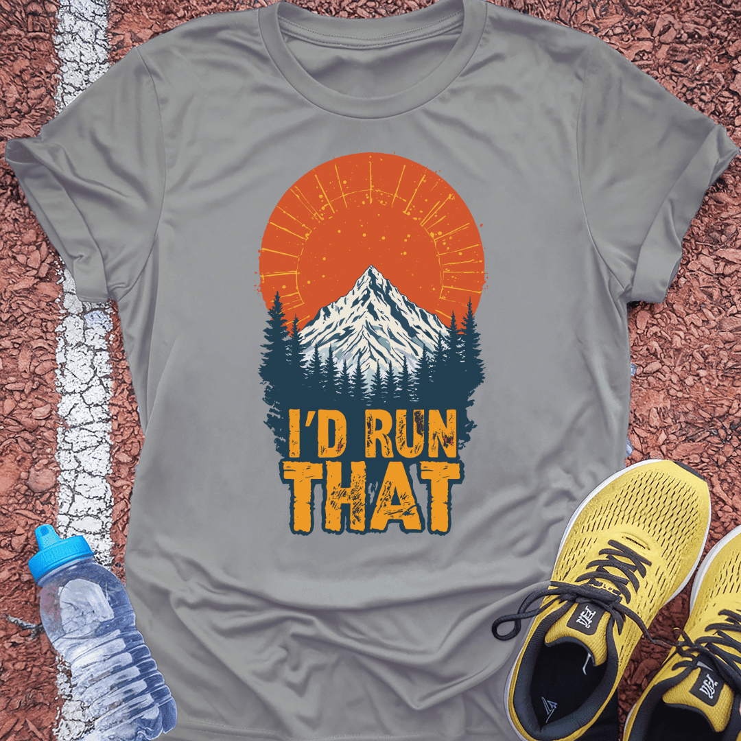 I'd Run That T-Shirt Gift Ideas For Runners