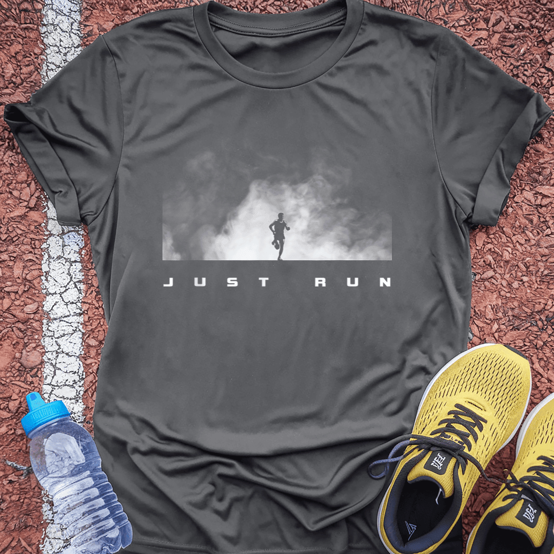 J U S T Run T-shirt Gift Ideas For Runners