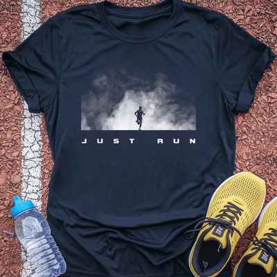 J U S T Run T-shirt Gift Ideas For Runners