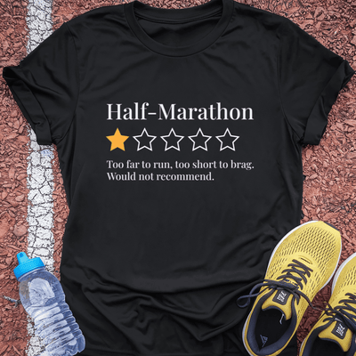 Half-Marathon Review T-Shirt Gift Ideas For Runners