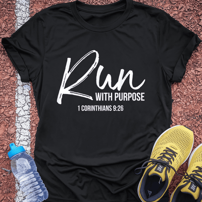 Run with Purpose T-Shirt Gift Ideas For Runners