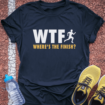 Where's the Finish? T-Shirt Gift Ideas For Runners