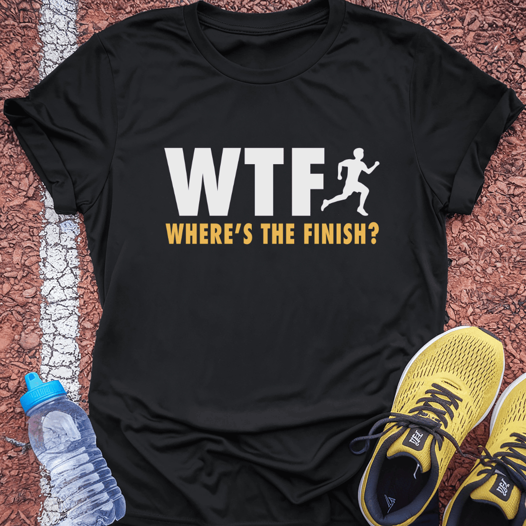 Where's the Finish? T-Shirt Gift Ideas For Runners