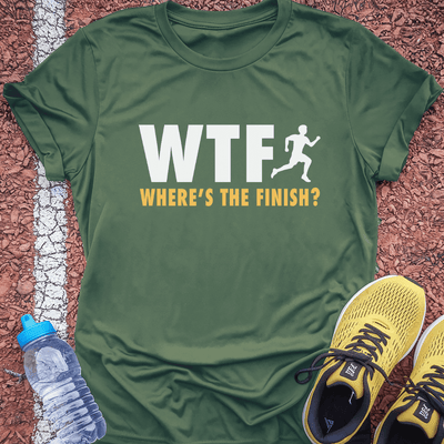 Where's the Finish? T-Shirt Gift Ideas For Runners