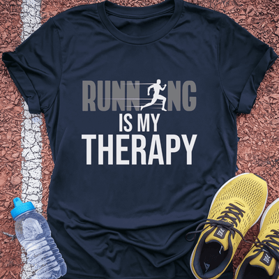 Running Therapy T-shirt Gift Ideas For Runners