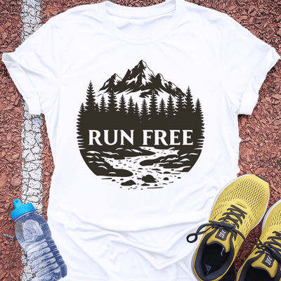 Run Free T-Shirt Gift Ideas For Runners