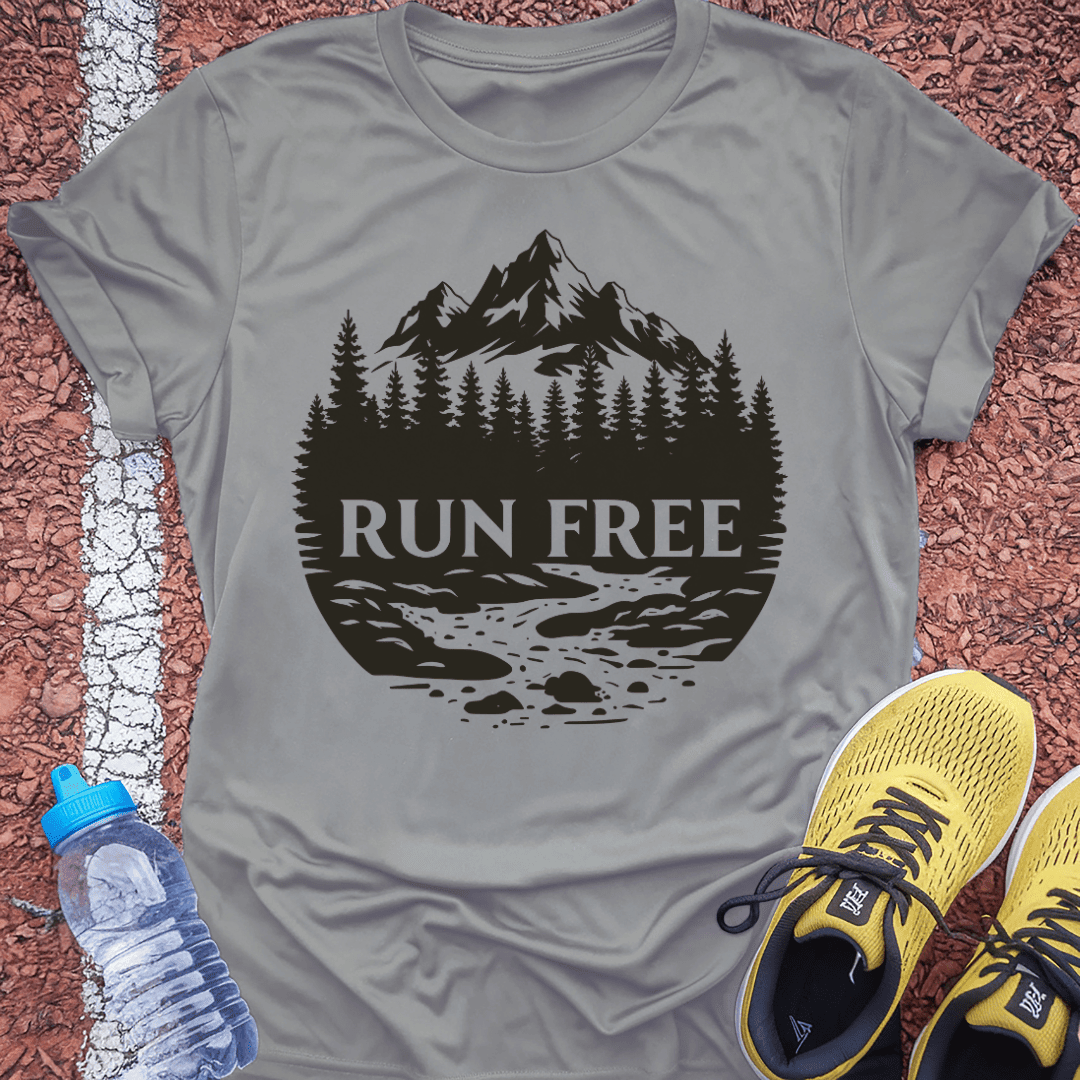 Run Free T-Shirt Gift Ideas For Runners
