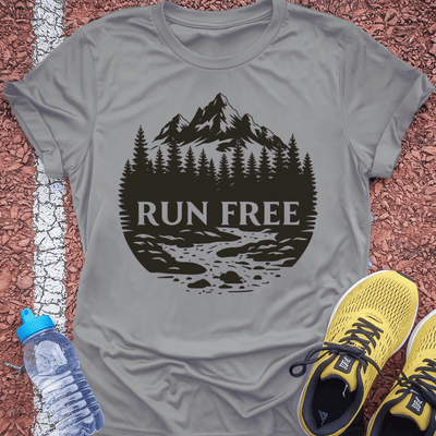 Run Free T-Shirt Gift Ideas For Runners