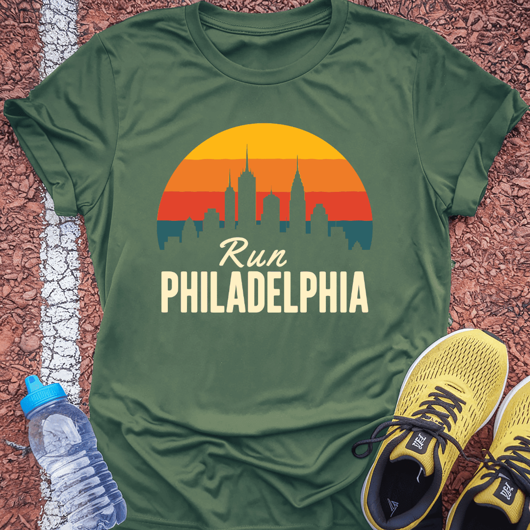 Run Philly T-shirt Gift Ideas For Runners