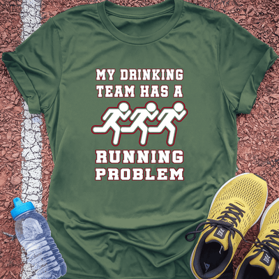 Drinking Team T-shirt Gift Ideas For Runners