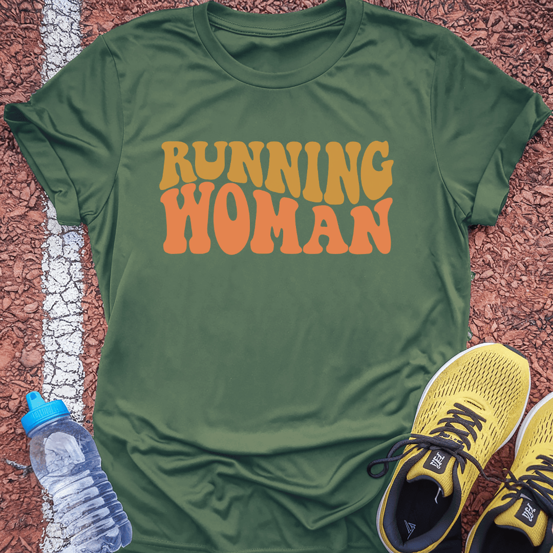 Running Woman T-shirt Gift Ideas For Runners