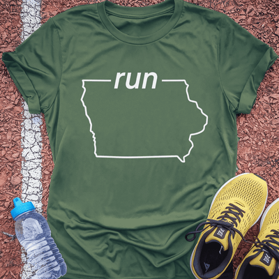 Run Iowa T-Shirt Gift Ideas For Runners