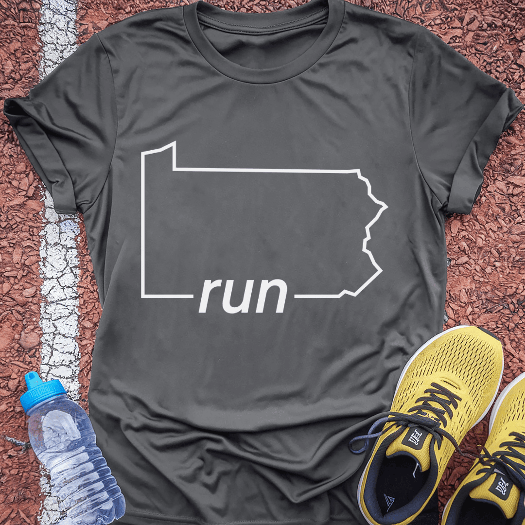 Run Pennsylvania T-Shirt Gift Ideas For Runners