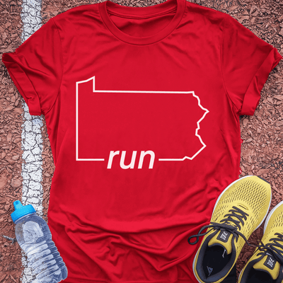 Run Pennsylvania T-Shirt Gift Ideas For Runners