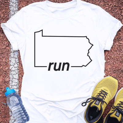 Run Pennsylvania T-Shirt Gift Ideas For Runners