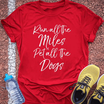 Pet the Dogs T-Shirt Gift Ideas For Runners