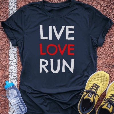 Live Love Run T-Shirt Gift Ideas For Runners