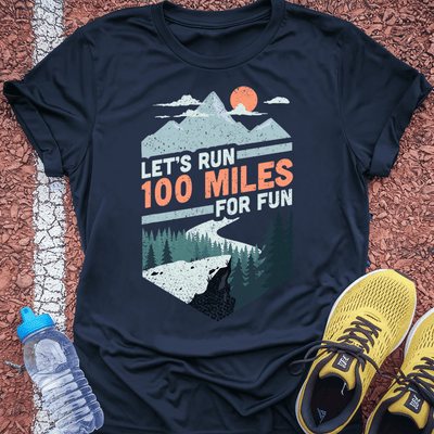 100 Miles T-Shirt Gift Ideas For Runners