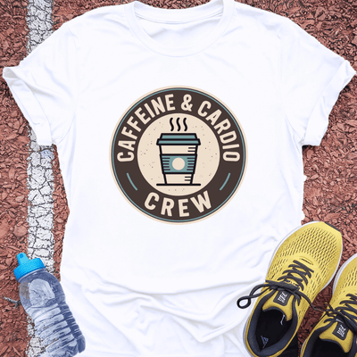 Caffeine & Cardio T-Shirt Gift Ideas For Runners