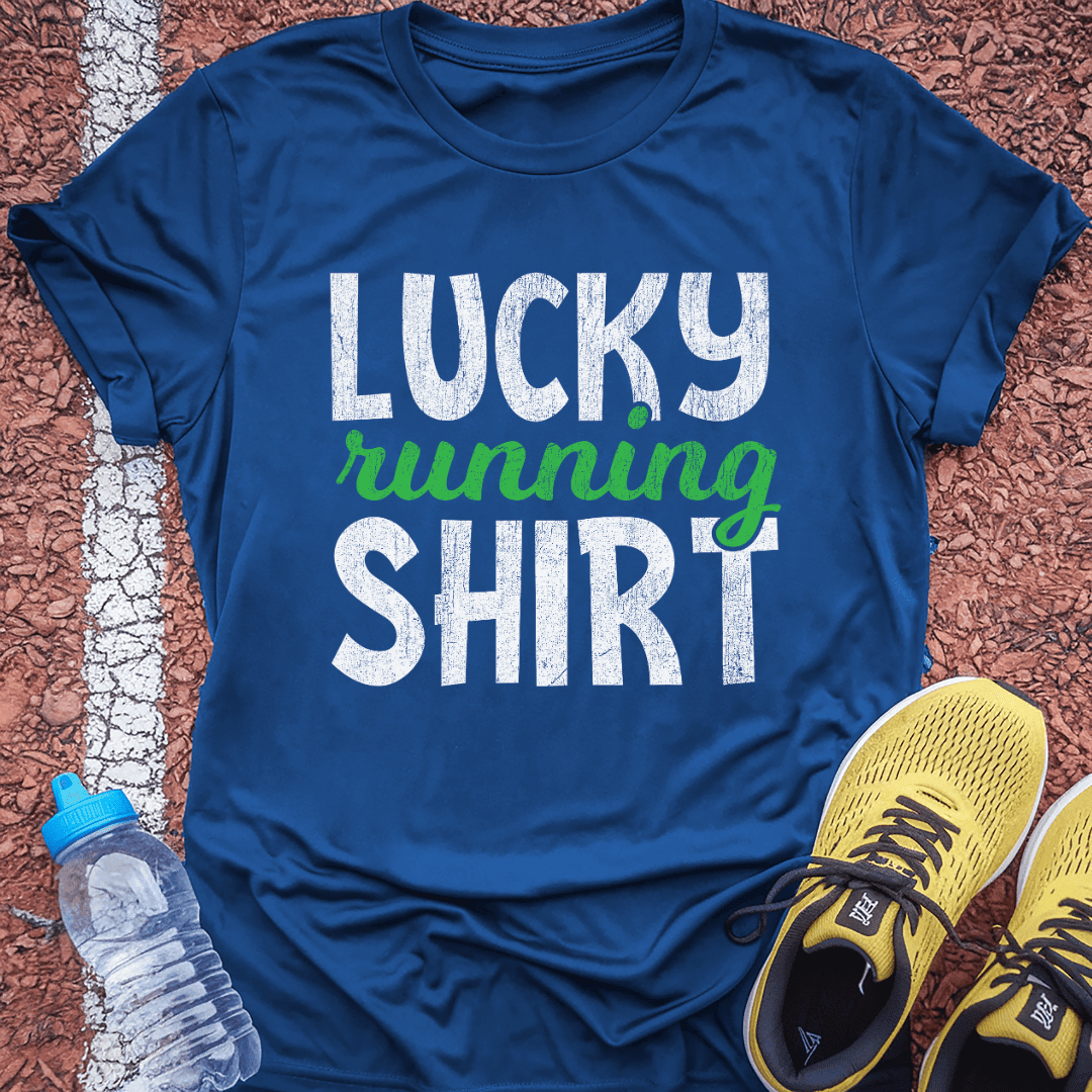 Lucky Running Shirt T-shirt Gift Ideas For Runners