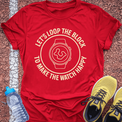 Happy Watch T-shirt Gift Ideas For Runners