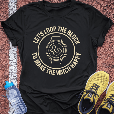 Happy Watch T-shirt Gift Ideas For Runners
