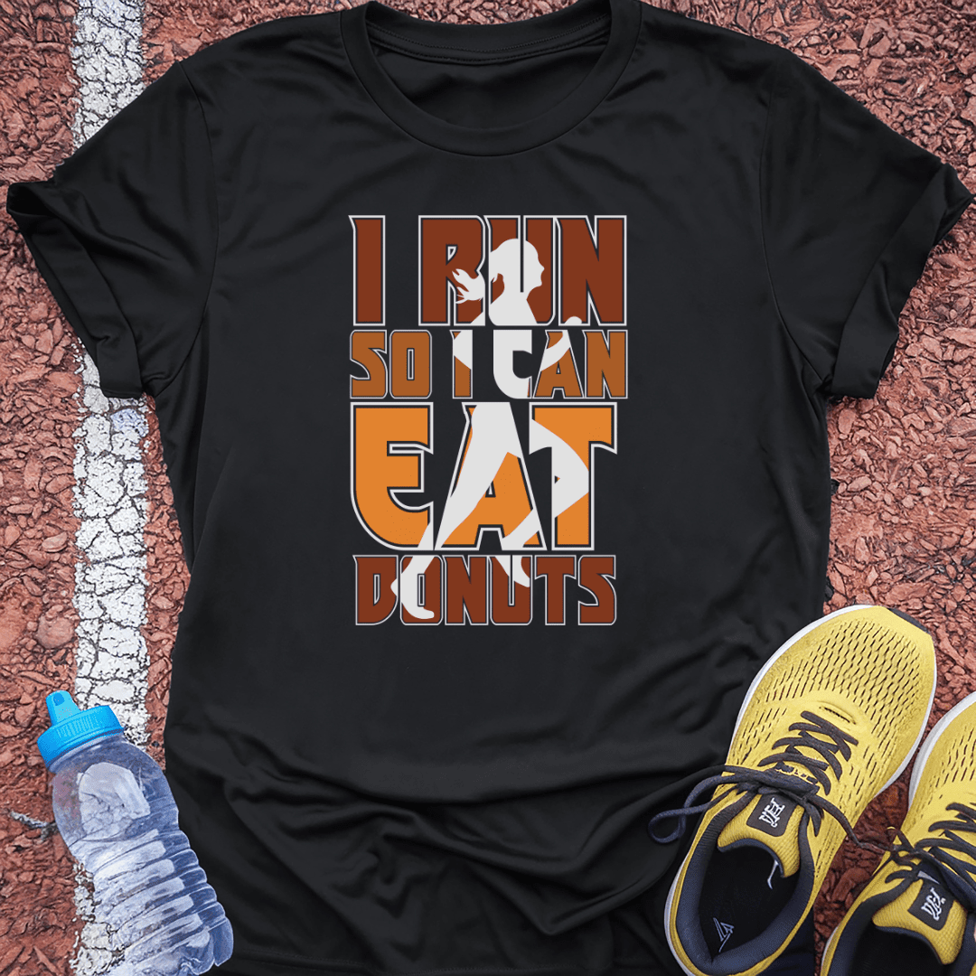 Eat Donuts T-shirt Gift Ideas For Runners