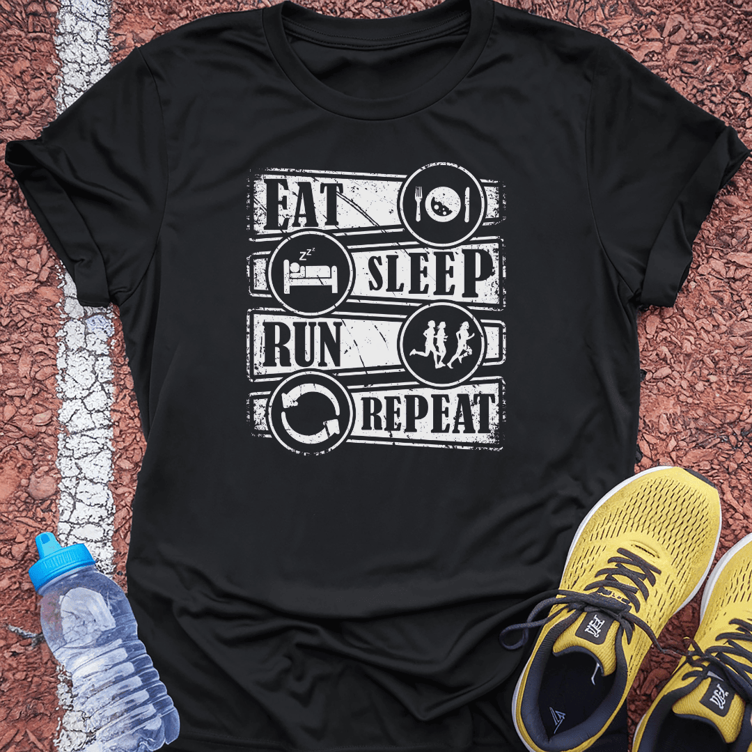 Eat Sleep T-shirt Gift Ideas For Runners