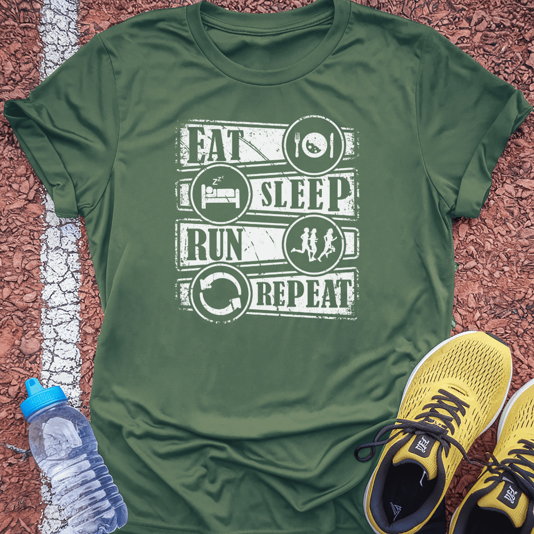 Eat Sleep T-shirt Gift Ideas For Runners