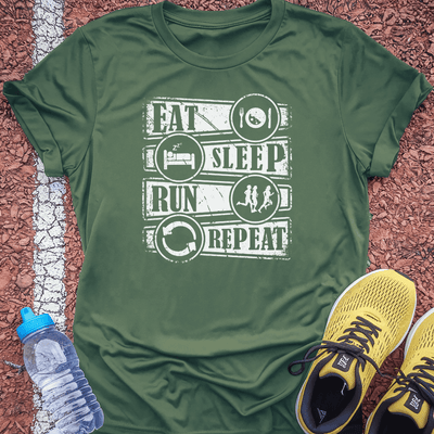 Eat Sleep T-shirt Gift Ideas For Runners