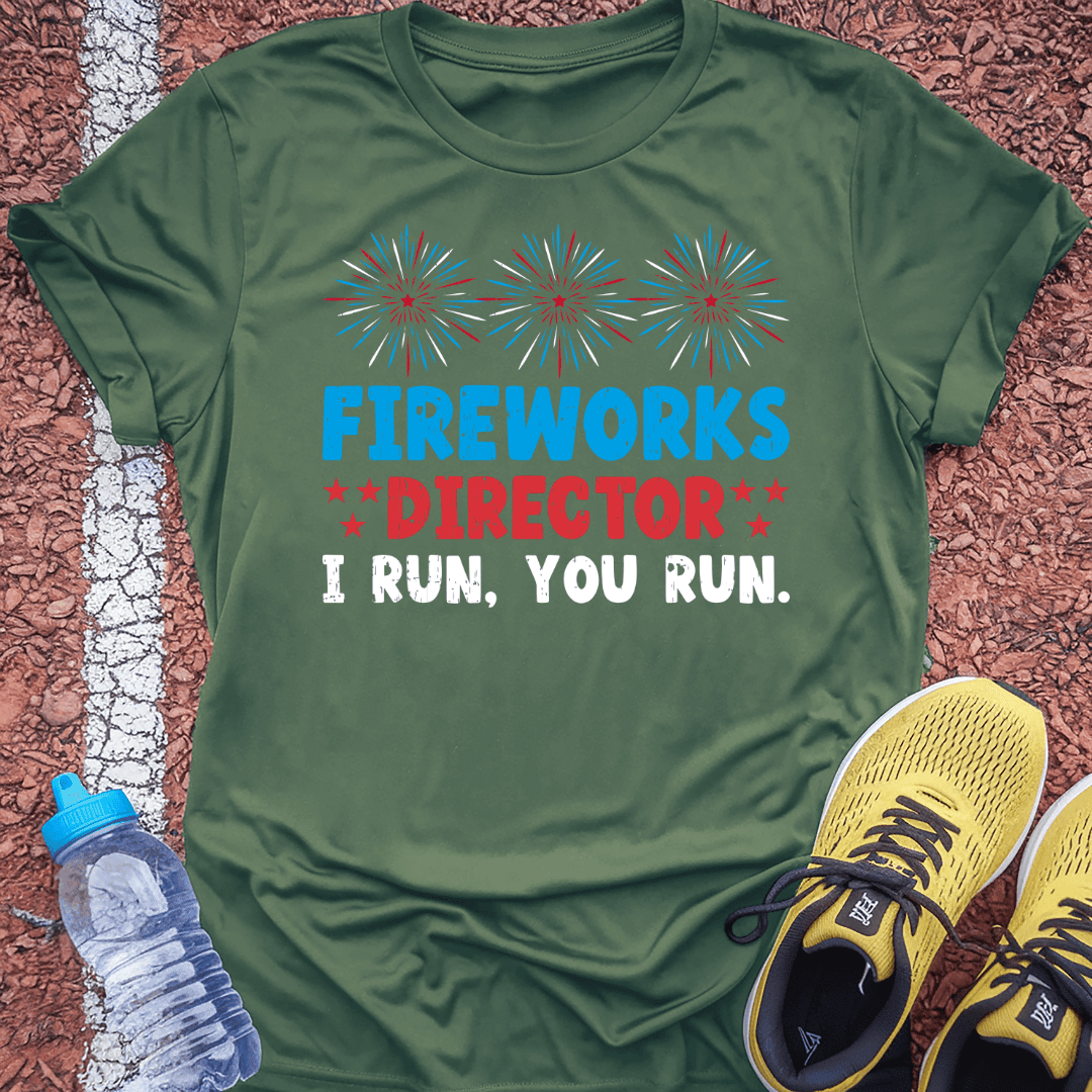 Fireworks T-shirt Gift Ideas For Runners