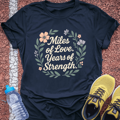 Miles of Love T-shirt Gift Ideas For Runners