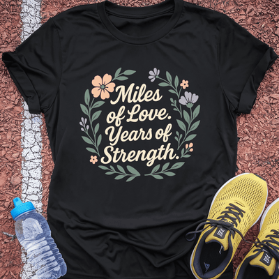 Miles of Love T-shirt Gift Ideas For Runners