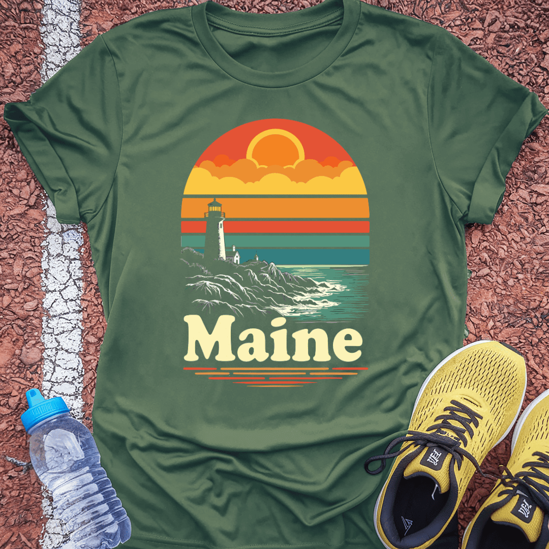 Maine T-Shirt Gift Ideas For Runners