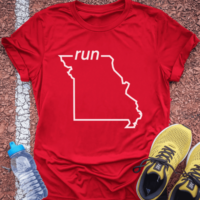 Run Missouri T-shirt Gift Ideas For Runners