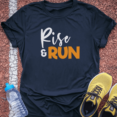 Rise & Run T-shirt Gift Ideas For Runners