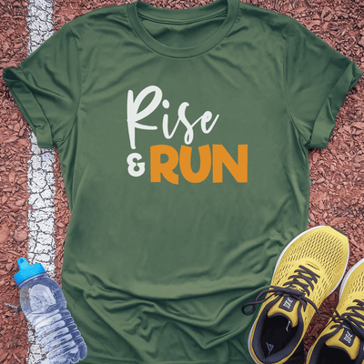 Rise & Run T-shirt Gift Ideas For Runners