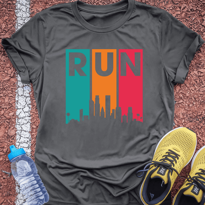 Run LAX Sky T-shirt Gift Ideas For Runners