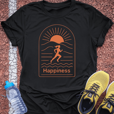 Happiness T-Shirt Gift Ideas For Runners
