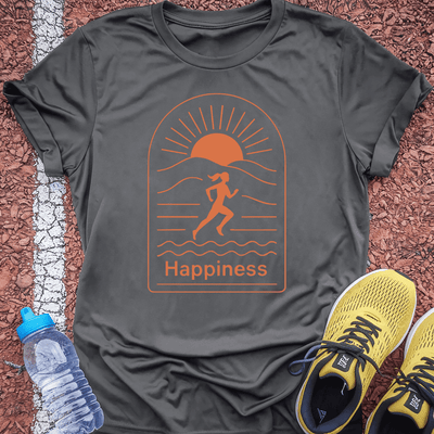 Happiness T-Shirt Gift Ideas For Runners