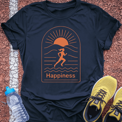 Happiness T-Shirt Gift Ideas For Runners