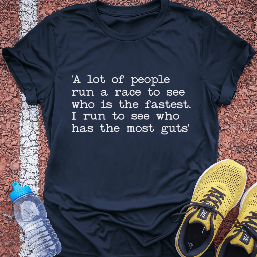 Guts T-shirt Gift Ideas For Runners